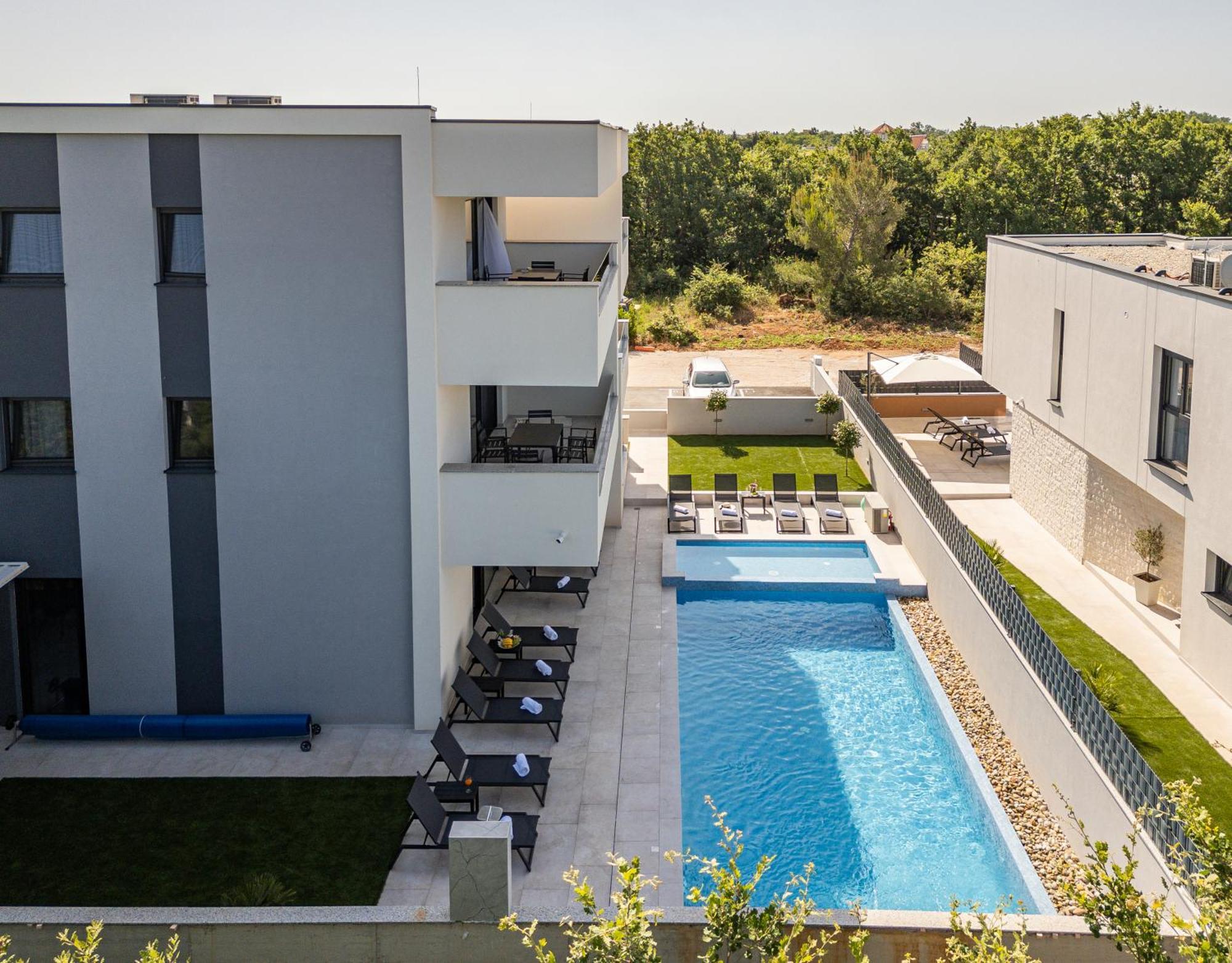 Apartments Menalo Elegance Zaton  Kültér fotó