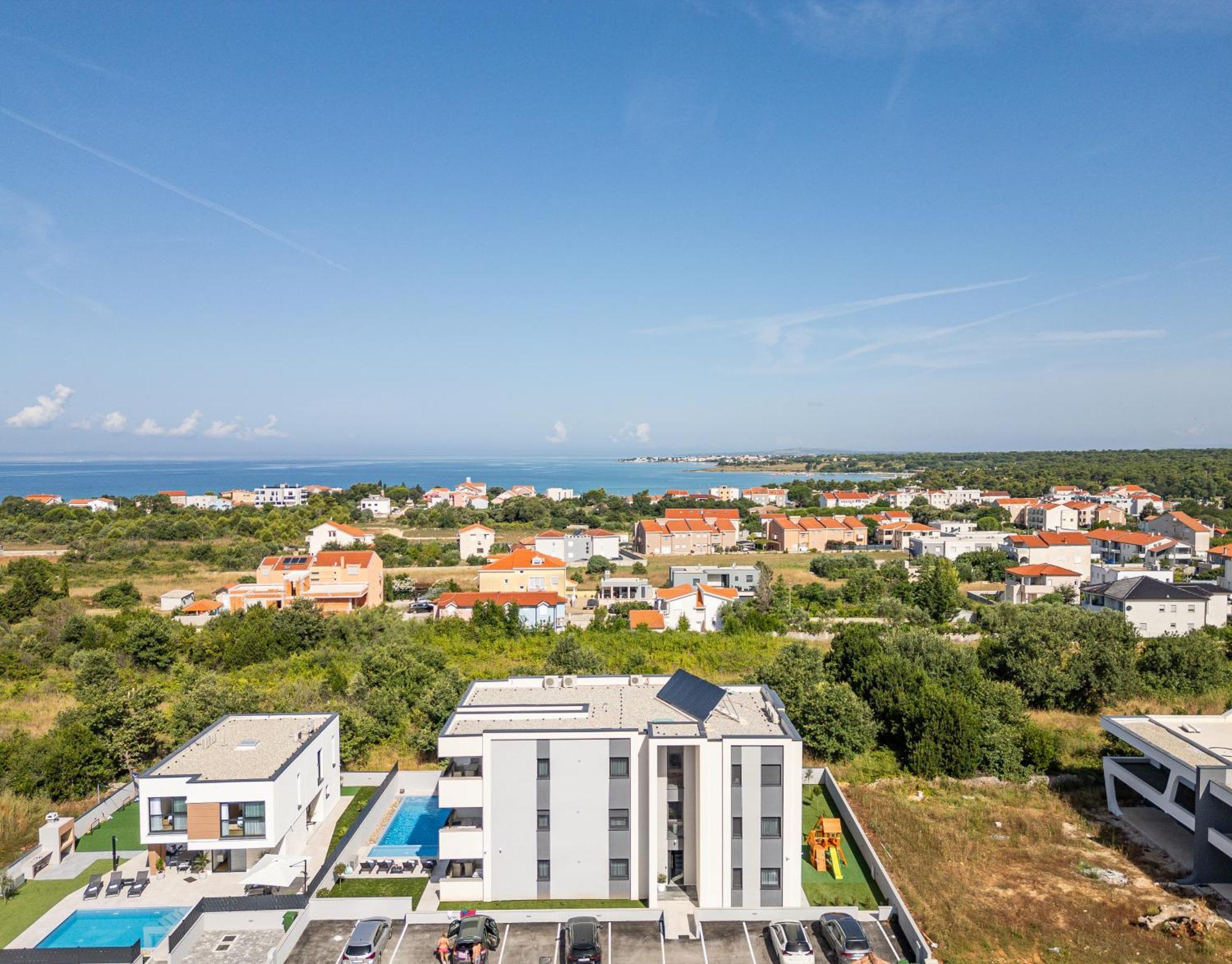 Apartments Menalo Elegance Zaton  Kültér fotó