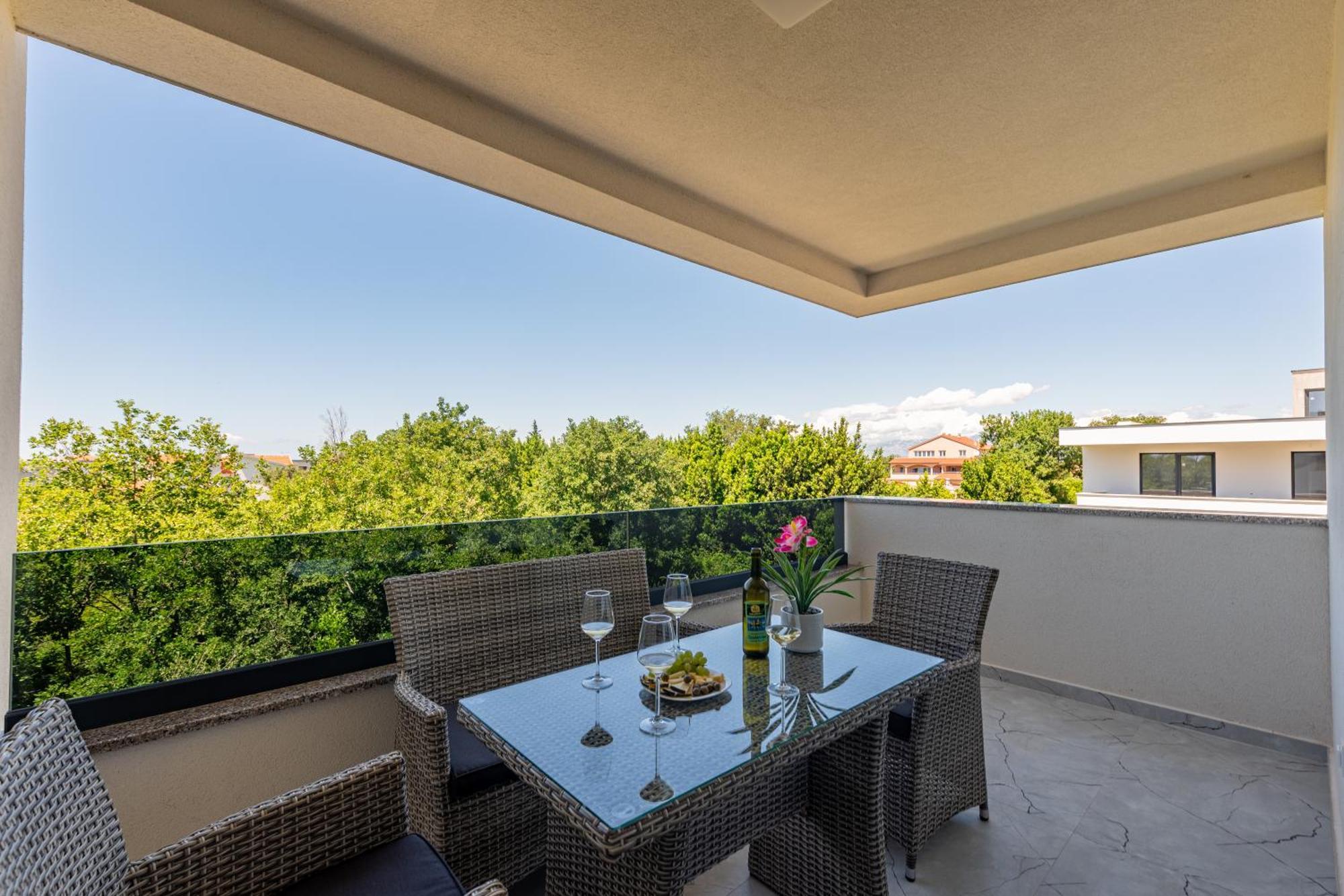 Apartments Menalo Elegance Zaton  Kültér fotó