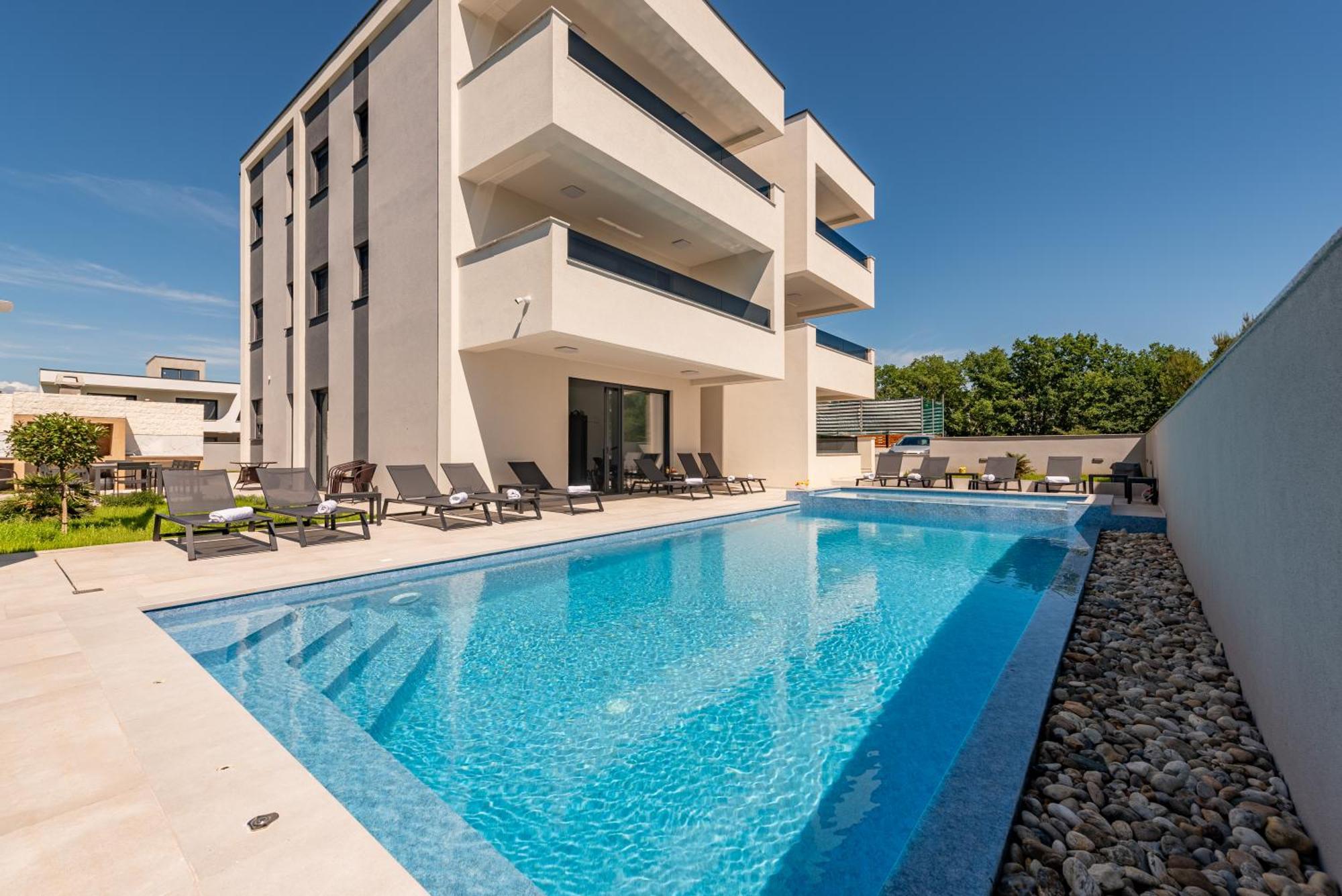 Apartments Menalo Elegance Zaton  Kültér fotó